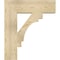 Ekena Millwork Merced Block Rough Sawn Bracket, Douglas Fir, 6"W x 24"D x 28"H BKT06X24X28MRC05RDF - alternate 4